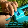 thumbnail image 3 of Aqua Joe Oscillating Metal Lawn Sprinkler, Adjustable Spray, 4,400 Sq. Ft. Max Coverage, 3 of 14