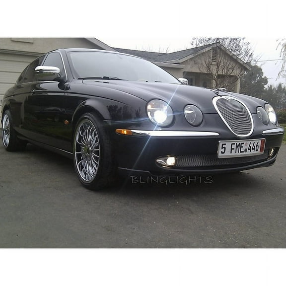 For The Jaguar S-Type Bright White Light Bulbs for Halogen Headlamps Headlights Head Lamps Lights