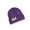 dark purple, variant on Multicolor Adult Warm Crochet Elastic Soft Women Men Knitted Hat Autumn Winter Hats Casual Hats Beanies Caps KHAKI