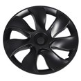 thumbnail image 1 of 4 Pcs Enjoliveurs de Moyeu de Roue, Couvre-Moyeu de Roue de 19 Pouces de Remplacement pour Modèle Y 2020-2023, Accessoires Extérieurs de Moyeu de Voiture Style Sportif, Noir, 1 of 8