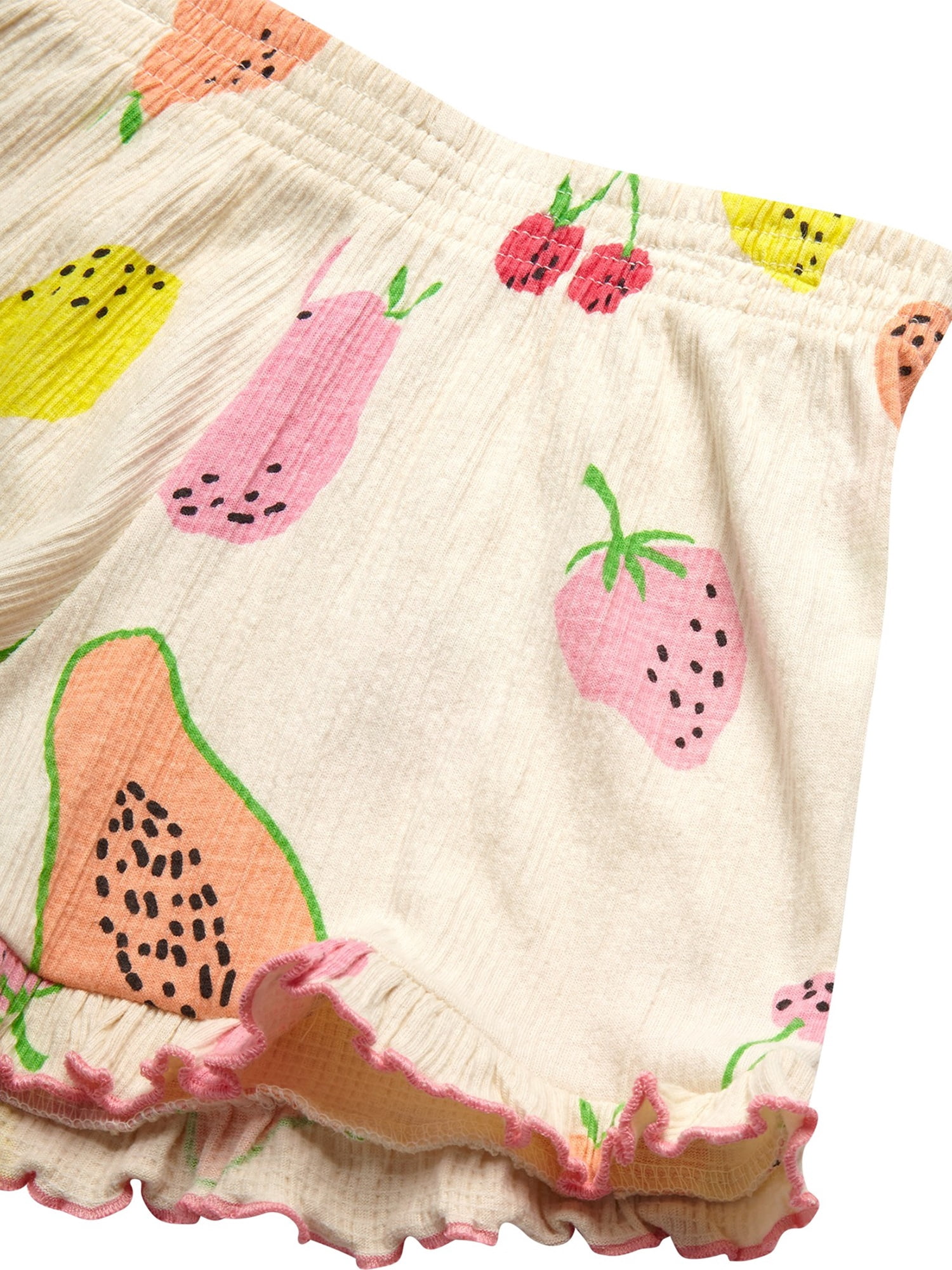 Jessica Simpson Toddler Girls' Ruffle Tank Top and Shorts Set, 2-Piece, Sizes 12M-24M