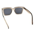 thumbnail image 7 of Classy Oversized Horn Rim Hipster Plastic Retro Fashion Sunglasses Slate - Black, 7 of 7
