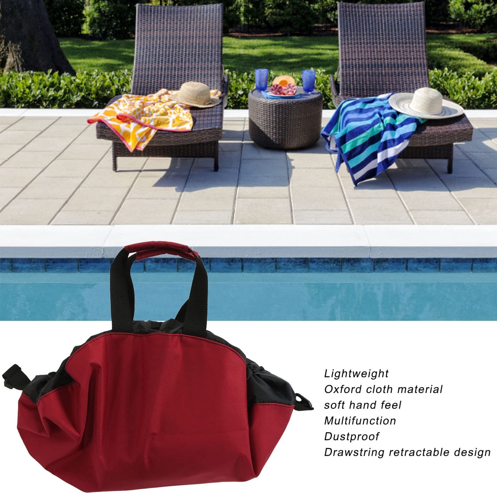 Waterproofs Wetsuit Change Mat Beach Clothes Changing Carrying Bag With Handle Shoulder Strap Large Beach Dry Bag