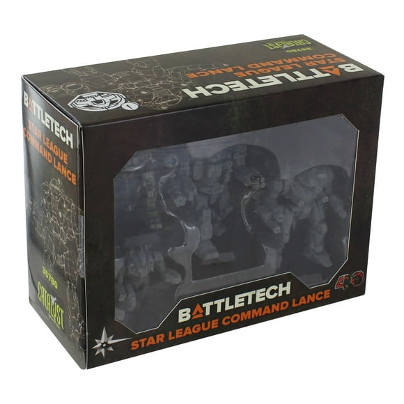 Catalyst Game Labs | BattleTech: Star League Command Lance | Miniatures Game | Ages 14+ | 2+ Players | 30+ Minutes Playing Time