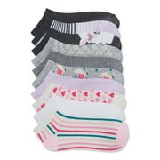 No Boundaries Women's Llama Low-Cut Socks, 10 Pack