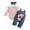 A-4-741-Red, variant on Caqnni Baby Girls Outfit Girls 2PCS Fall Winter Clothing Set Color Block Round Neck Toddler Girls Long Sleeve Top Pants Set for Girls 6 9 12 18 24 Months，12-18 Months，Pink