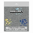 thumbnail image 3 of Housse de table rectangulaire en plastique Minecraft, 54" x 84", 3 of 4