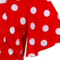 thumbnail image 5 of NECHOLOGY Plus Size Summer Dresses Short Sleeve Dot Mid-Length Retro Polka Dress Hem Women's Plus Size Summer Dresses Red X-Large, 5 of 5