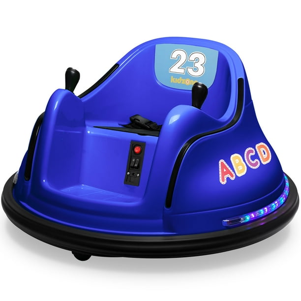 Kidzone 12V Kids Toy Electric Ride On Bumper Car 360 Spin 2 Speed