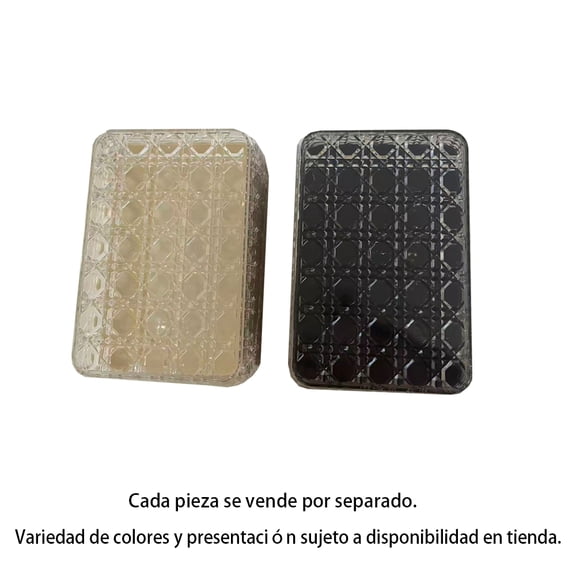 Jabonera Prichos Cuadrada para Baño 1 Pieza