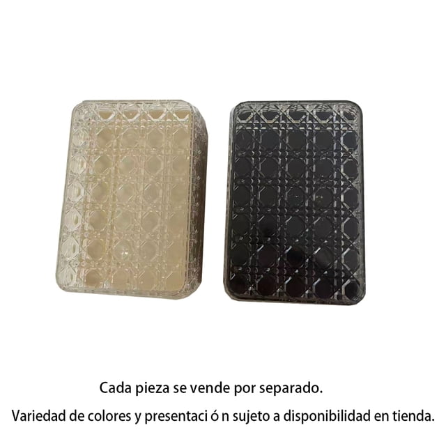 Jabonera Prichos Cuadrada para Baño 1 Pieza