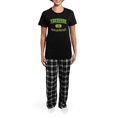 thumbnail image 4 of CafePress - Irish Erin Go Bragh Women's Dark Pajamas - Women's Short Sleeve Print T-Shirt and Pants Dark Cotton Pajama Set, 4 of 7