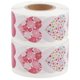 thumbnail image 1 of 2 Rolls Love Heart Stickers Valentine's Day Gift Sealing Stickers Label Sticker, 1 of 3