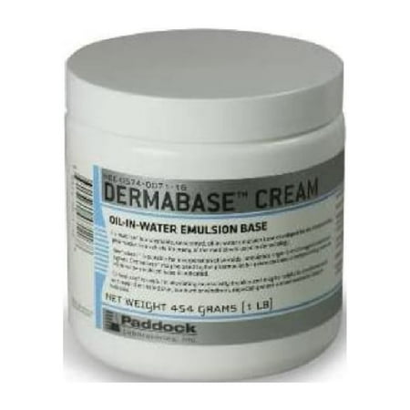 Paddock Dermabase Oil-In-Water Emulsion Base, 16 oz