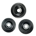 thumbnail image 4 of Rueda pulidora de disco de amoladora 3x, disco de tallado de madera con accesorio multiusos plano biselado de arco para mármol de vidrio 125mm, 4 of 9