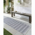 thumbnail image 2 of Surya La Casa Moroccan Global 100% Cotton Area Rug, 8' x 10' Black, Cream, No Pile, Pet Friendly, Machine Woven Stain Resistant, LCS2304-710102, 2 of 10