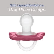 Chicco PhysioForma Dual Soft Pacifier Mulberry 16-24m 2pk