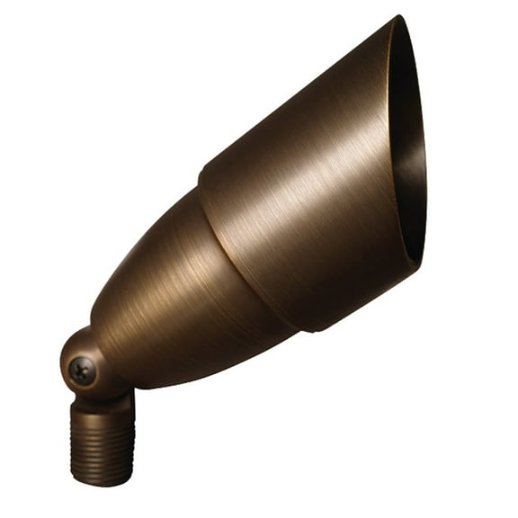 Dauer 490003 Mighty Might Brass MR16 Uplight [No bulb]