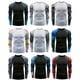 thumbnail image 2 of Camiseta de manga larga Rashguard para hombre, camisetas de BJJ, Muay Thai, camisetas de compresión de Jiu Jitsu y MMA, ropa deportiva, camisetas de boxeo para gimnasio, 2 of 5