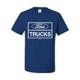 thumbnail image 2 of Wild Bobby, Ford Trucks White Sign, Cars and Trucks, Men Graphic Tee, Royal, X-Large, 2 of 4
