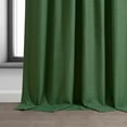 thumbnail image 4 of Half Price Drapes Pine Forest Green Bellino Textured Faux Linen Room Darkening Curtains For Bedroom & Living Room Curtains(1 Panel), Curtains 108 Inches Long, 50W X 108L, 4 of 12