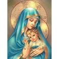 thumbnail image 2 of Religious Rhinestone Needlework 5D Diy Embroidery Resin Religious Resin Diamond Painting People Crystal Mosaic Cross Stitch, 2 of 7