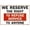 Warning Sign 2, variant on Street warning plaque Please Do Not Stand On The Toilet Seat Restroom Sign - 8"x12" Courtyard Decoration Office Sign For Outdoor Indoor, Restroom, Safety Alert