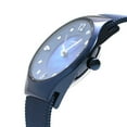 thumbnail image 4 of Bering Women's 14427-393 Solar MOP Dial Blue Mesh Bracelet Watch, 4 of 4