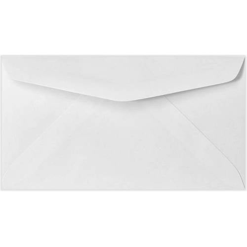 7 Regular Envelopes (3 3/4 x 6 3/4) 24lb. Bright White (1000 Qty