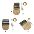 thumbnail image 4 of VONKY Mending Loom Kit Adults DIY Craft Clothes Pants Socks Mending Weaving Machine Portable Handicraft Tool, 14 Needles, 4 of 9