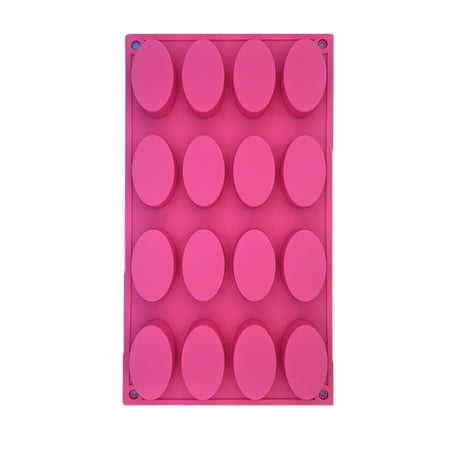 

LYCAQL Oval Silicone Cake Mold Chocolate Pudding Mold