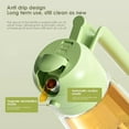 thumbnail image 4 of Evermire Two in One Oil Dispenser, 2 In 1 Oil Dispenser And Oil Sprayer, Oil Sprayer for Cooking, Oil Dispenser for Kitchen Spray, 2 in 1 Glass Oil Sprayer & Dispenser Bottle for Olive (Green,600ml), 4 of 5