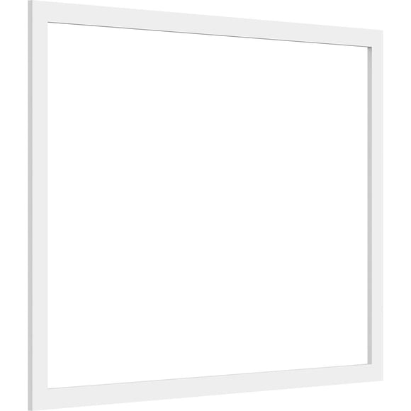 Ekena Millwork 40"W x 30"H x 3/8"P Prescott Decorative Wall Panel (Two-Piece)