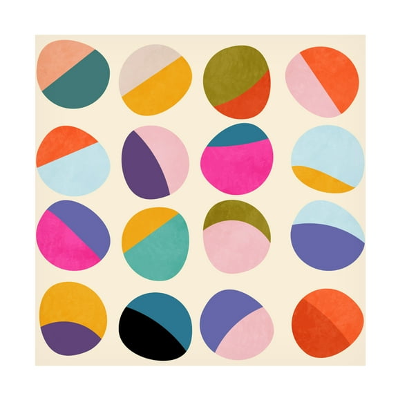 Trademark Fine Art Ana Rut Bre Pattern3 Mid Bunt 6 Canvas Wall Art