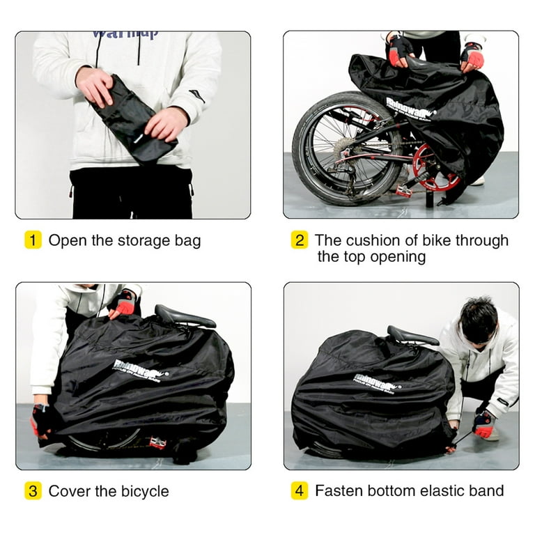 Folding bike best sale transport bag