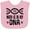 AD-Pink, variant on Inktastic Funny Math is in My Dna Boys or Girls Baby Bib