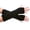 Black, variant on Women’s Knit Fingerless Gloves Long Textured Arm Warmers Winter Thermal Wrist Cuffs for Cold Weather Daily Use