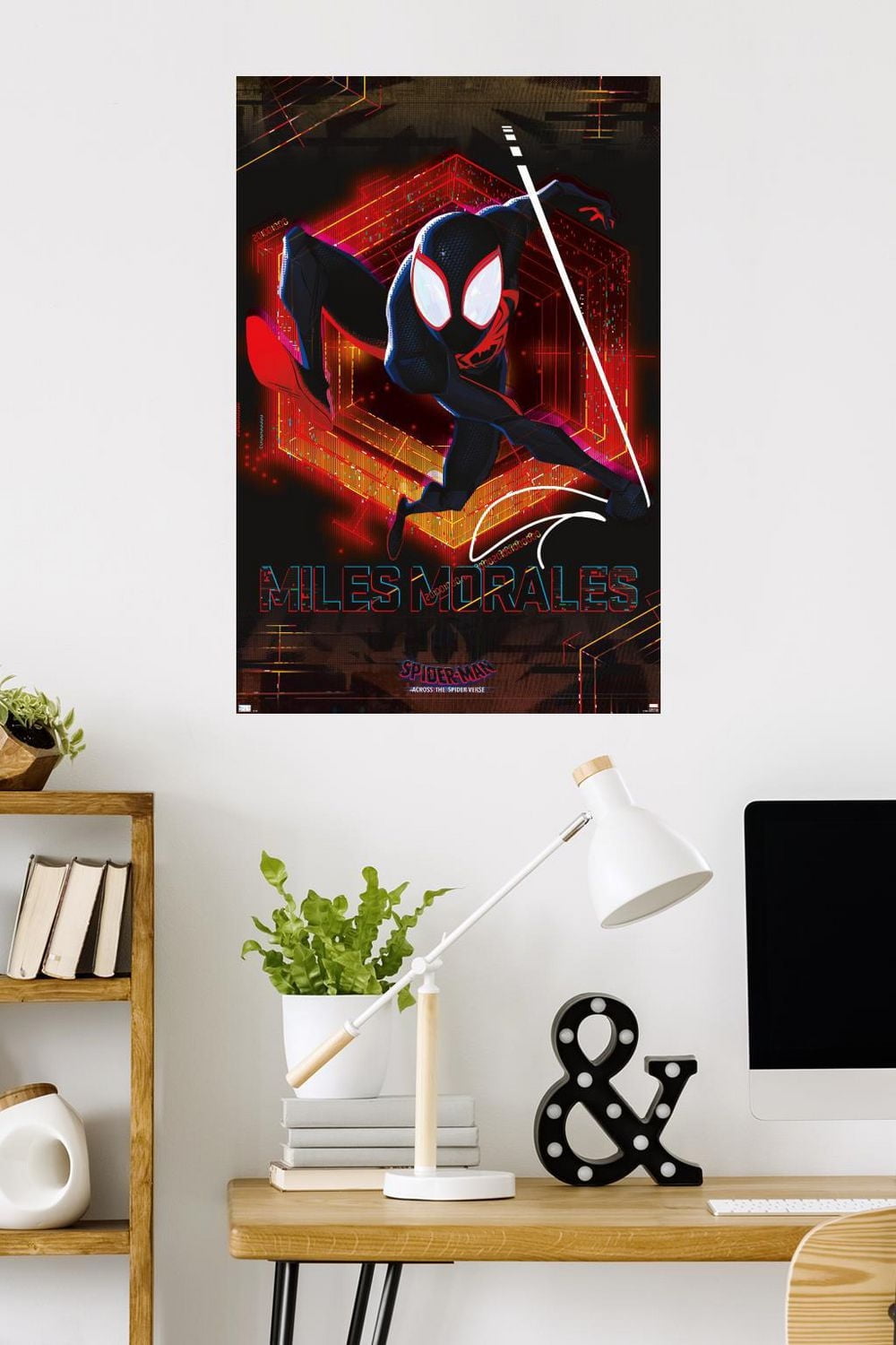 Marvel Spider-Man: Across the Spider-Verse – Miles Wall Poster, 22.375" x 34"