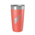 thumbnail image 1 of Greenbriar Lake Map Tumbler Travel Mug Insulated Laser Engraved Coffee Cup Maryland 20 oz Coral, 1 of 1