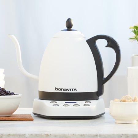 Bonavita - 1L Electric Kettle - Matte White