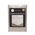 thumbnail image 4 of Fresh Ideas FRE23614IVOR04 14 in. Microfiber Bed Skirts  Ivory - King, 4 of 9