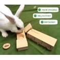 thumbnail image 2 of Puzzle Logic Toy Dewonch con forma de pequeños animales con forma de golosinas para buscar comida, 2 of 6