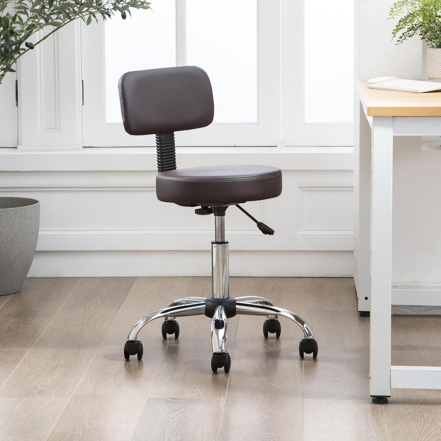 Mara Adjustable Drafting Stool by Naomi HomeColorEspresso Walmart