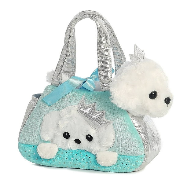 World Fancy Pals Pet Carrier, PeekABoo Princess Puppy, Purse features