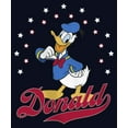thumbnail image 2 of Girl's Mickey & Friends Donald Duck Star Strut  Graphic Tee Navy Blue Large, 2 of 4