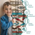 thumbnail image 3 of Blackout Kids Curtains,Boho Bohemia Geometric Line Art Childrens Insulated Curtains Set Of 2,Bedroom Essentials,Toddler Room Decor 42"x54"(106x137cm), 3 of 4