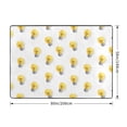 thumbnail image 2 of Area Rugs For Living Room Decor - Light Bulb Print white Soft Anti Slip Throw Washable Rugs 5x7 For Bedroom, Indoor Carpet For Bedroom Living Room 80x58In, 2 of 7