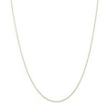 thumbnail image 1 of 14K Yellow Gold .5 mm Cable Rope Chain (CARDED) 24 Inch, 1 of 6