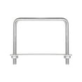 thumbnail image 1 of Unique Bargains Square U-Bolts 2 Sets 102mm Inner Width 100mm Length M8 304 Stainless Steel U Clamp Bolt, 1 of 5