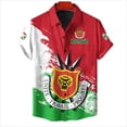 thumbnail image 2 of Camisas gráficas con mapa de la bandera de Burundi y estampado completo para hombres, camisas casuales de manga corta hawaianas para la playa, blusas con emblema nacional para hombres, 2 of 5